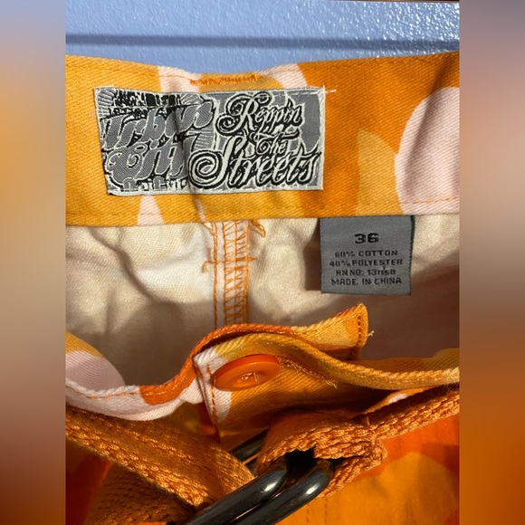 Urban City Cotton Polyester Blend Mens Cargo Shorts Size 36 Streetwear - Picture 5 of 13